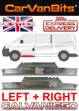 For Vw Transporter T5 03 15 Under Front Door Sill Repair Body Rust Panel Pair 373202700303