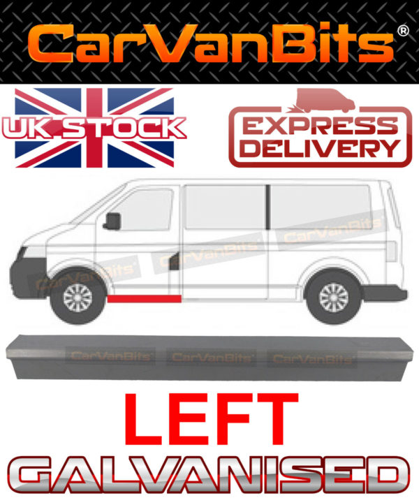 For Vw Transporter T5 03 15 Under Front Door Sill Repair Rust Body Outer Panel 373866847233