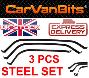 For Audi A4 B5 94 01 Fuel Tank Strap Support Bracket Set Of 3 Uk Stock Hq Steel 374365340784