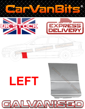 For Bmw 3 E36 90 00 Saloon Estate Front Wing Repair Lower Body Wing Panel Sill L 373763001964