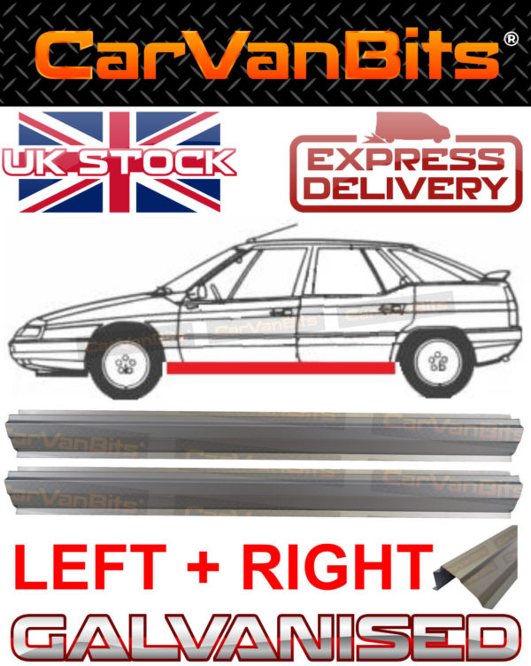 For Citroen Xm Y3 Y4 89 00 Sill Repair Body Rust Outer Panel 200cm Pair 374367044764