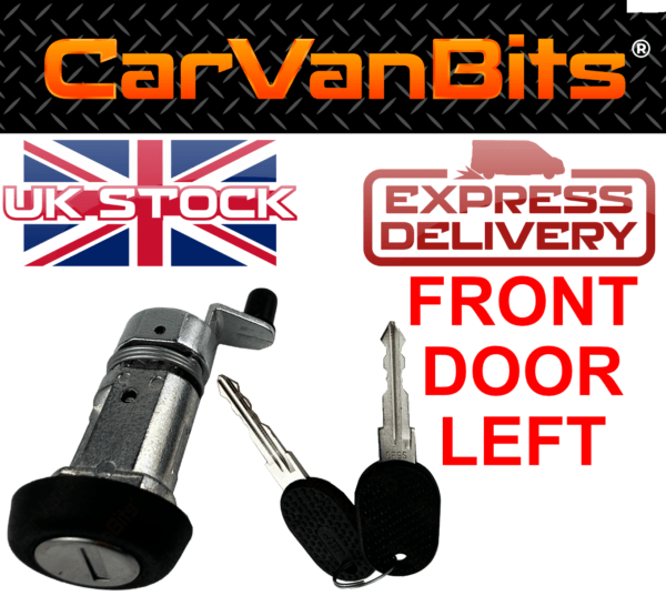 For Fiat Ducato 1994 2006 Front Door Left Lock Set Switch Barrel Key Keys 375667967004