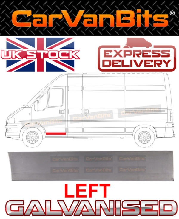 For Fiat Ducato Boxer Relay Jumper 94 06 Front Door Repair Outer Body Panel Sill 374185752064