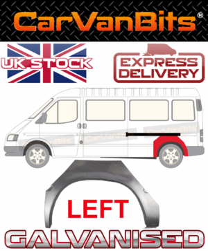 For Ford Transit Mk3 85 91 Swb Lwb Rear Wheel Arch Repair Body Panel Sill Left 375163271214