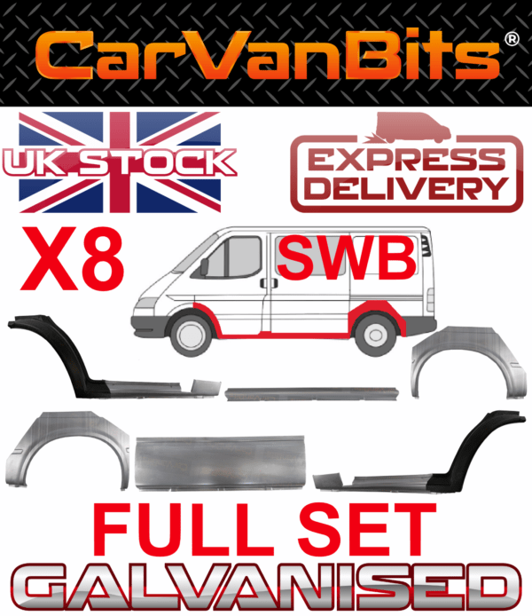 For Ford Transit Mk3 Mk4 Mk5 85 00 Front Rear Wheel Arch Sill Side Repair Panel 375441716554