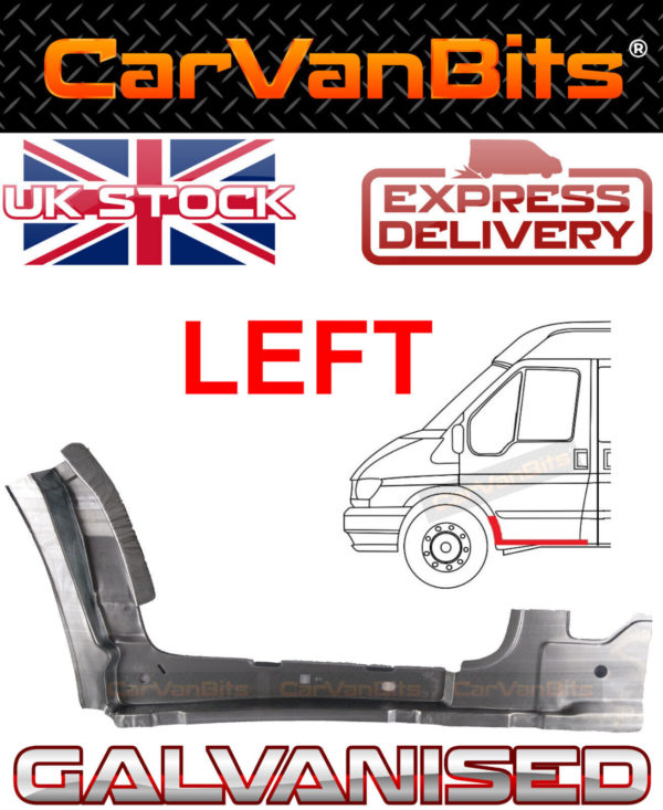 For Ford Transit Mk6 Mk7 00 13 Front Inner Wheel Arch Sill Doorstep Repair Panel 373639244434