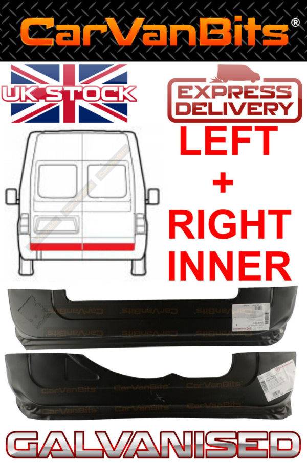 For Ford Transit Mk6 Mk7 00 13 Rear Door Lower Repair Rust Panel Skin Inner Pair 375582714784