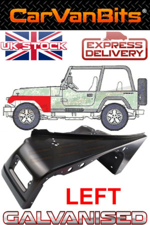 For Jeep Wrangler Tj 96 06 Front Wing Fender Repair Body Panel Cataphoresis Left 374014235624