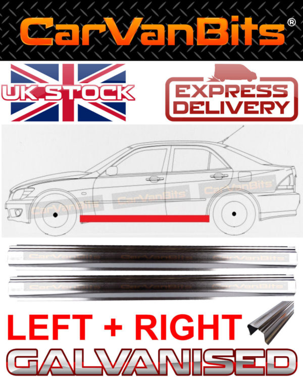 For Lexus Is 200 300 Xe1 98 05 Sill Repair Body Rust Outer Panel 175cm Pair 374115602834