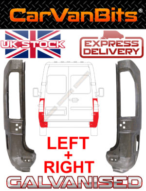 For Mercedes Sprinter 96 06 Rear Door Repair Body Corner Pillar Panel Sill Pair 374438023824