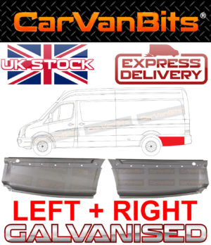 For Mercedes Sprinter Vw Crafter Lwb 06 18 Behind Rear Wheel Arch Repair Panel 2 374444291024