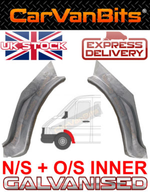 For Mercedes Sprinter Vw Lt 95 06 Front Door Inner Wheel Arch Repair Panel Pair 374061966744