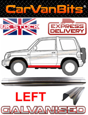 For Mitsubishi Pajero Pinin Shogun 91 01 3 Door Sill Repair Body Rust Panel Left 374065128814