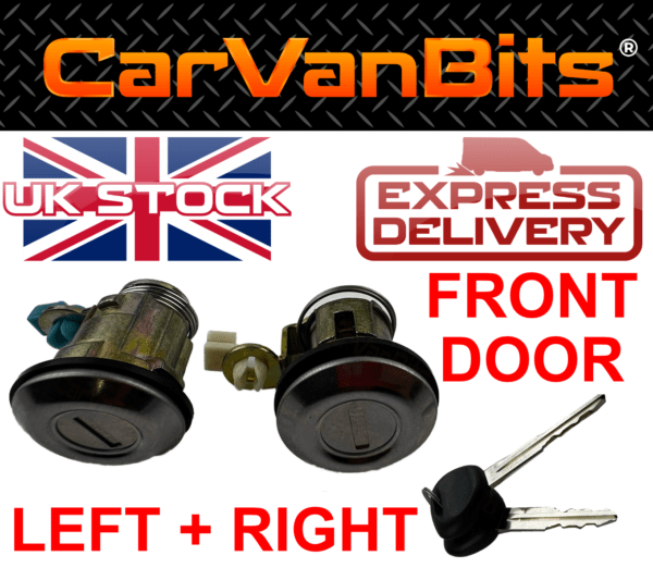 For Mitsubishi Pajero V20 V40 Front Door Left Right Lock Set Switch Barrel Key 375667936864