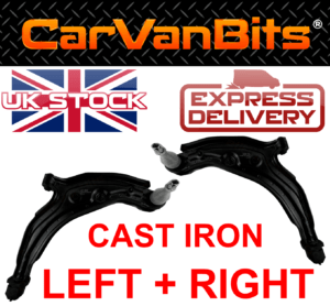 For Nissan Micra K11 03 Suspension Control Arm Wishbone Front Axle Lower Pair 375649066674