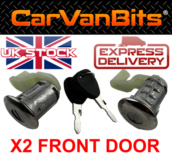 For Renault Master 1998 2010 Front Door Lock Set Switch Barrel Key Keys 375669244814