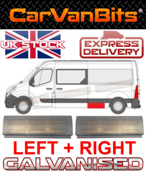 For Renault Master Movano Nv400 10 20 In Front Of Rear Arch Body Repair Panel X2 374383520054