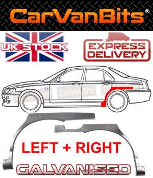 For Rover 75 Mg Rj 99 05 Rear Wheel Arch Sill Repair Body Rust Outer Panel Pair 374226368494