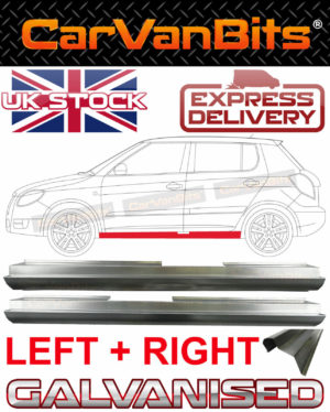 For Skoda Fabia 4 Or 5 Door 07 15 Sill Repair Body Rust Outer Panel Pair 374631547934