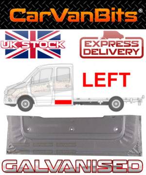 For Sprinter Vw Crafter 06 Double Crew Cab Rear Door Inner Repair Panel Left 374226512434