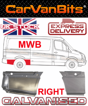 For Sprinter Vw Crafter Mwb 06 18 In Front Behind Rear Wheel Arch Repair Panel R 375175726194