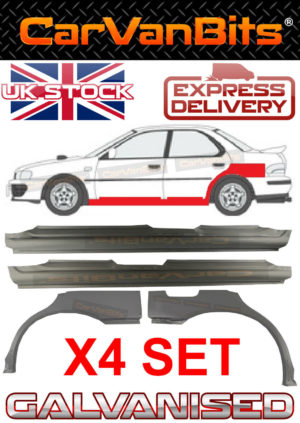 For Subaru Impreza Gc Gf 92 00 X2 Full Sill Repair Panel X2 Rear Wheel Arch X4 373527697854