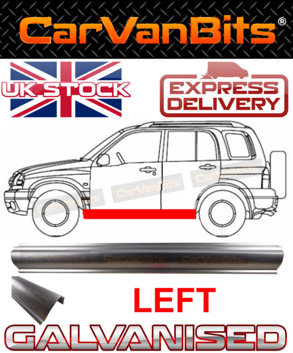 For Suzuki Grand Vitara Ft Gt 97 05 5d Sill Repair Body Outer Rust Panel Left 374191859924