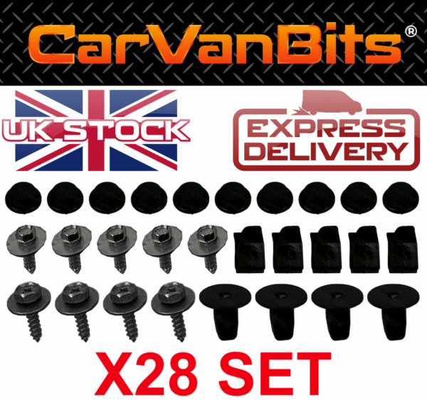 For Toyota Corolla Verso 4 09 Undertray Under Engine Cover Clip Kit Fixing Clips 375429259884