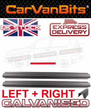 For Toyota Land Cruiser Fj120 J120 3d 03 09 Sill Repair Body Outer Panel Pair 375173009684