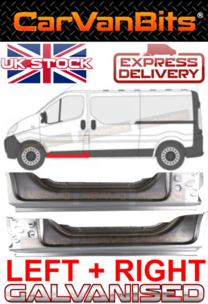 For Vauxhall Vivaro Trafic Primastar 01 14 Under Front Door Sill Repair Panel 374259915854