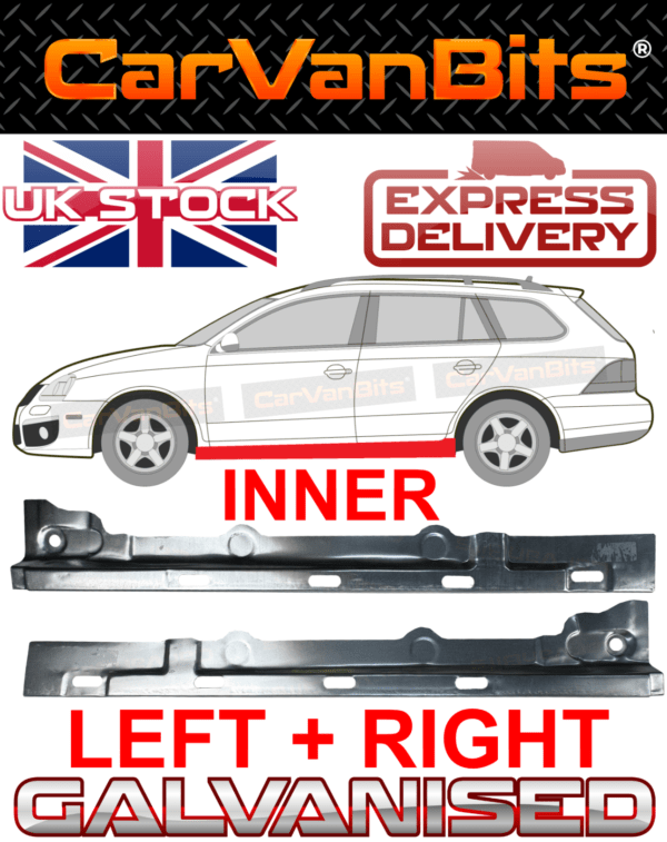 For Vw Golf 5 V 6 Vi Mk5 Mk6 Variant Jetta 03 16 Full Inner Sill Repair Panel X2 375747875494