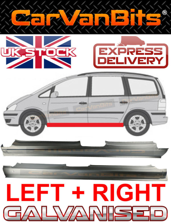 For Vw Sharan Seat Alhambra Ford Galaxy 95 10 Full Sill Repair Body Rust Panel 373204985534