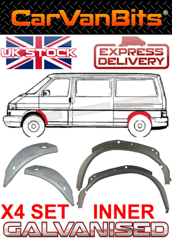 For Vw Transporter T4 90 03 Inner Rear And Front Wheel Arch Repair Body Panel X4 374015062154