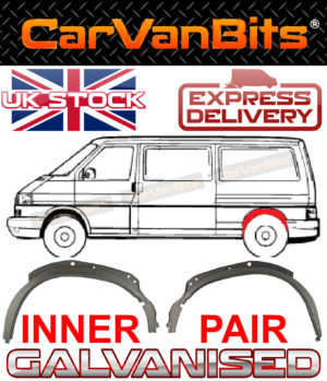 For Vw Transporter T4 90 03 Inner Rear Wheel Arch Repair Body Rust Panel Pair 373202737794