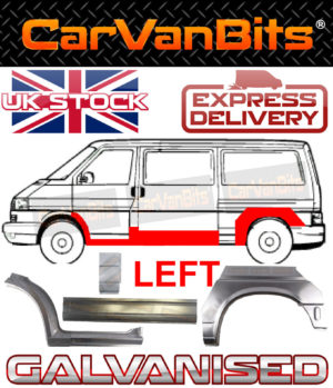 For Vw Transporter T4 Lwb 90 03 Outer Repair Body Panel Doorstep Sill Wing Left 374245130114