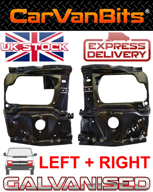 For Vw Transporter T4 Swb Lwb 90 03 Front Headlamp Seat Slam Repair Panel Pair 374363468294