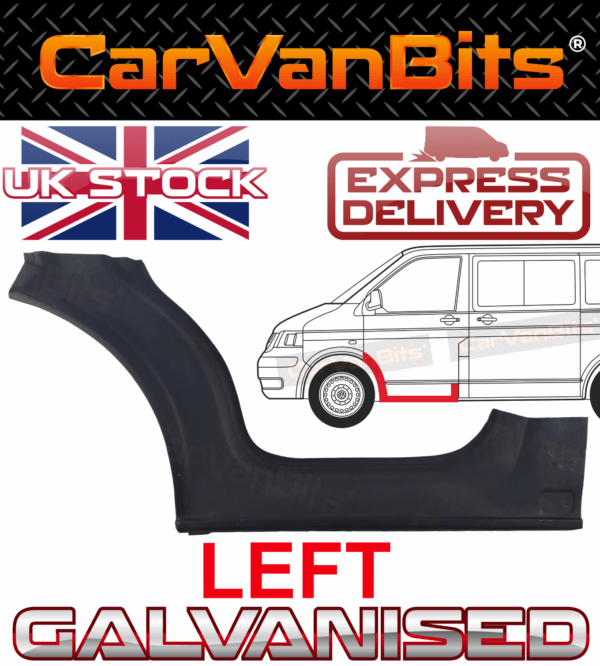 For Vw Transporter T5 03 15 Under Front Door Sill Wheel Arch Repair Panel Left 375272016994