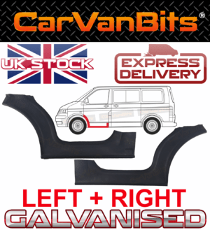 For Vw Transporter T5 03 15 Under Front Door Sill Wheel Arch Repair Panel Pair 375272025134