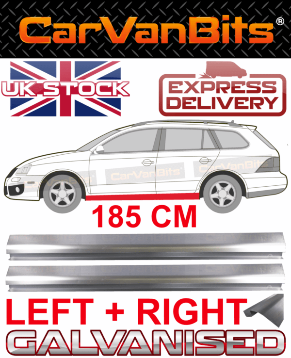 For Vw Volkswagen Golf 5 Variant Jetta 05 10 Sill Repair Body Outer Panel Pair 375222365424