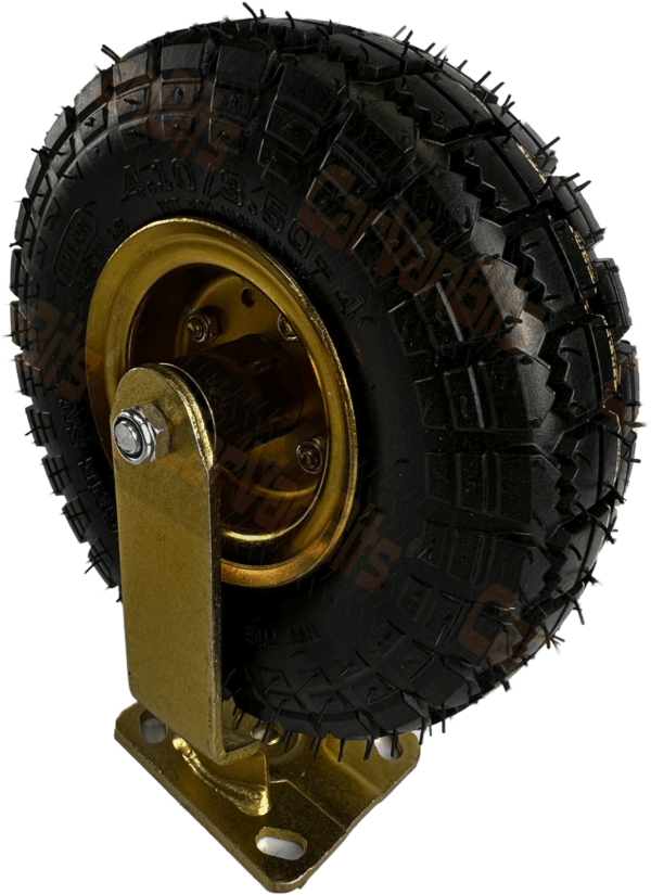 X2 Rubber Tyre 10 Inch Pneumatic Wheel Heavy Duty Inflatable 375131468724 5