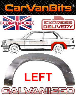 For Bmw 3 E21 75 83 2 Door Rear Wheel Arch Repair Body Rust Outer Panel Left 374179341085