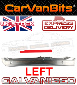 For Bmw 3 E36 90 00 Saloon Estate Full Sill Repair Body Rust Outer Panel Left 373795162475