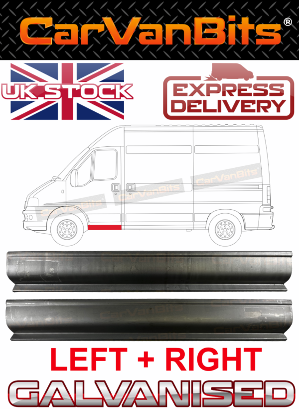 For Fiat Ducato Boxer Relay Jumper 94 06 Front Doorstep Repair Body Panel Sill 374191180355