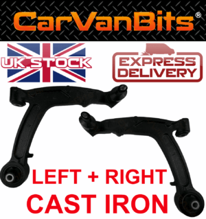 For Fiat Panda 169 03 12 Suspension Control Arm Wishbone Front Axle Lower Pair 375624189755