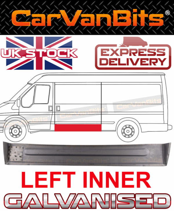 For Ford Transit 00 13 Mwb Lwb Xlwb Side Sliding Door Inner Repair Sill Panel Ns 374534506875