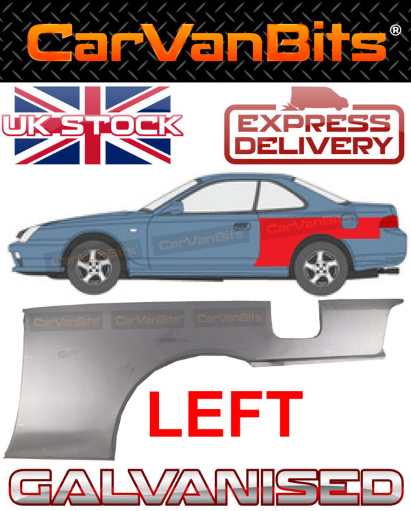 For Honda Prelude V Bb 96 01 Rear Wheel Arch Repair Rust Panel Wing Fender Left 374259915795