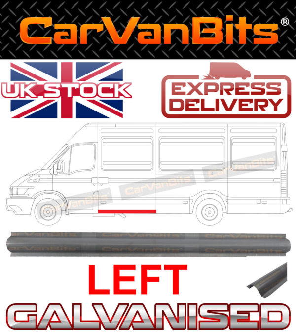 For Iveco Daily 99 11 Swb Mwb Lwb Xlwb Under Sliding Door Sill Repair Panel Left 374393764055