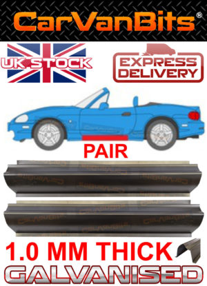 For Mazda Mx 5 Mx5 Nb 98 05 Sill Repair Body Rust Outer Panel 10mm Thick Pair 374383397915