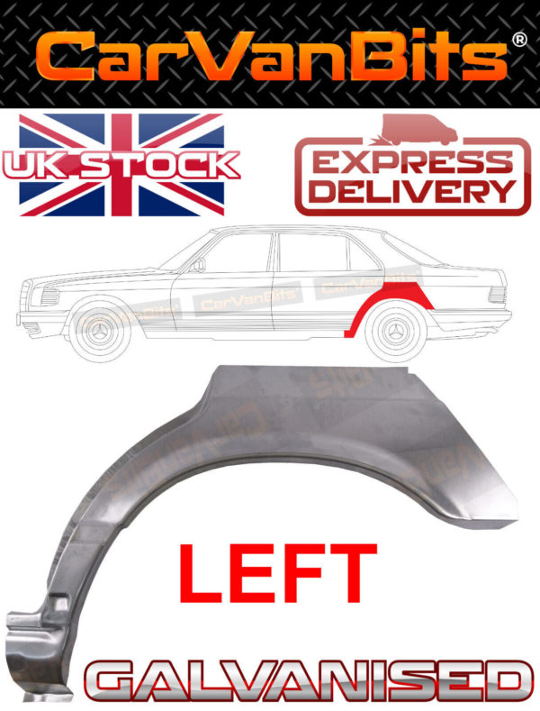 For Mercedes Benz W126 S Class 80 91 Rear Wheel Arch Repair Wing Panel Left 374443441315