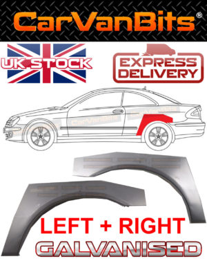 For Mercedes Clk W209 C209 Coupe 02 10 Rear Wheel Arch Repair Body Panel Pair 374075994555